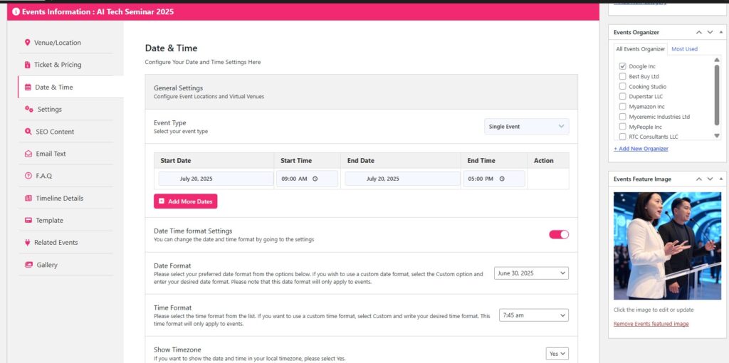How to Create a Seminar Booking System Using WordPress Event Booking Plugin 4