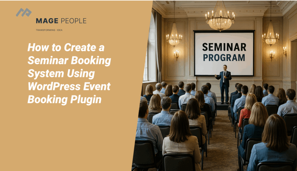 How to Create a Seminar Booking System Using WordPress Event Booking Plugin