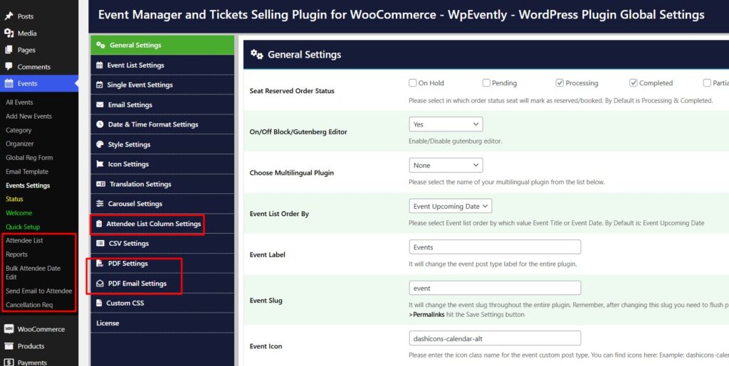 How to set up a QR code addon for an event? 71