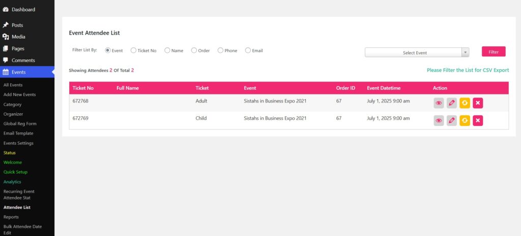 How to Create a Seminar Booking System Using WordPress Event Booking Plugin 7
