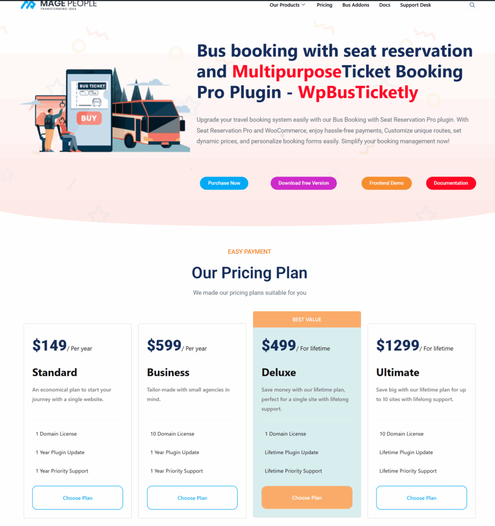 Online Bus Reservation System