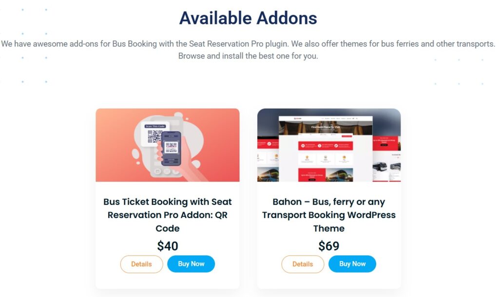 bus addons