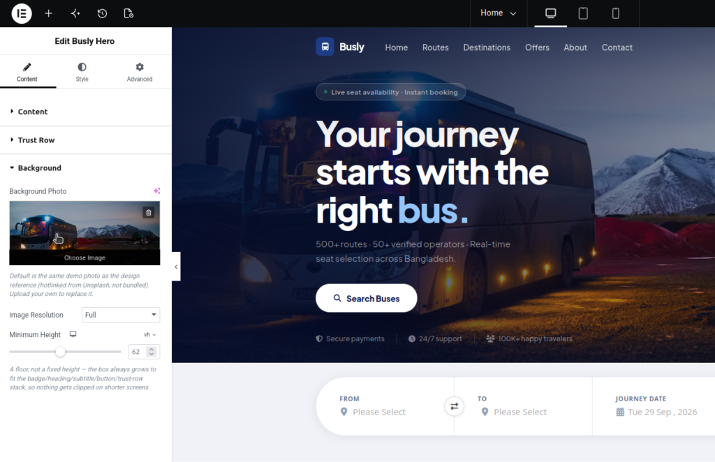Bahon - Bus, ferry or any Transport booking WordPress Theme 11