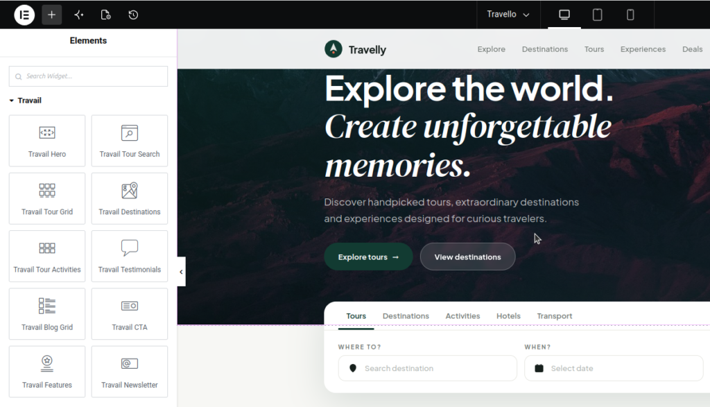 Travail - Tour & Travel Agency WordPress Theme 10