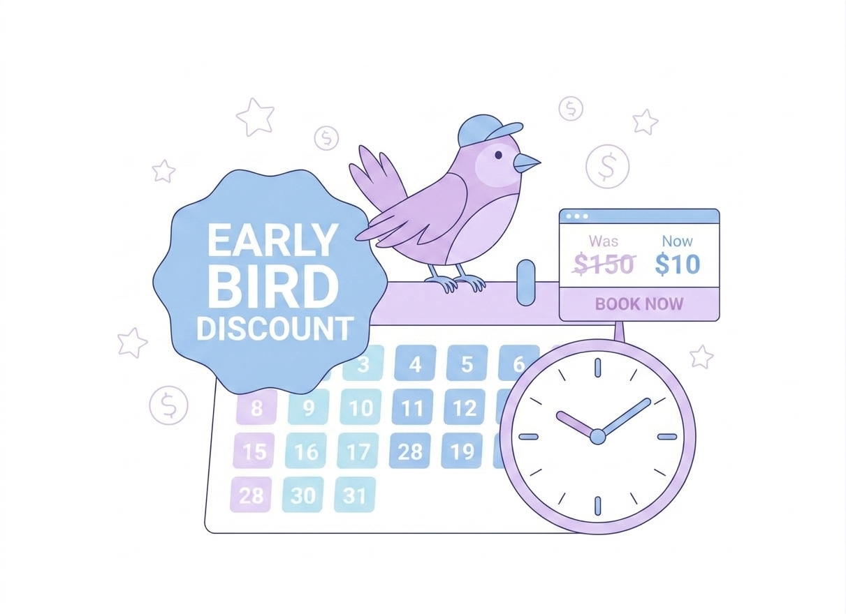 Early Bird Pricing for Tour booking Manager -WpTravelly 7