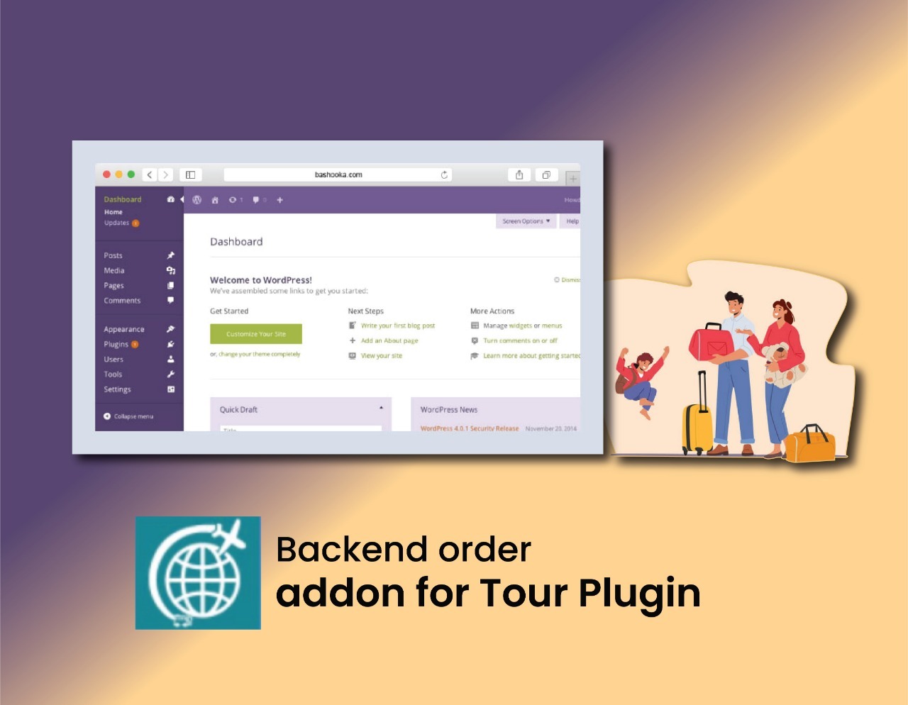 Backend Order addon for Tour Booking Manager | MagePeople