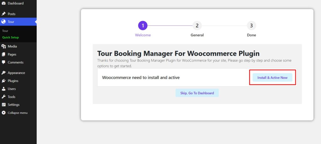 install woocommerce
