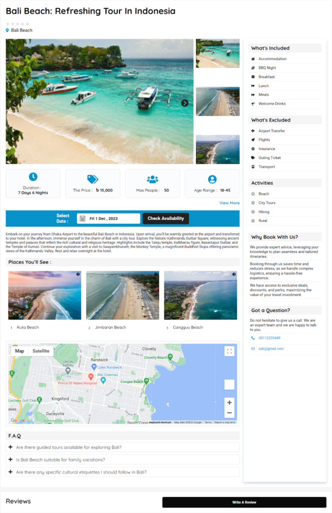 Build a Personalized Travel Booking Website in Under 30 Minutes 322