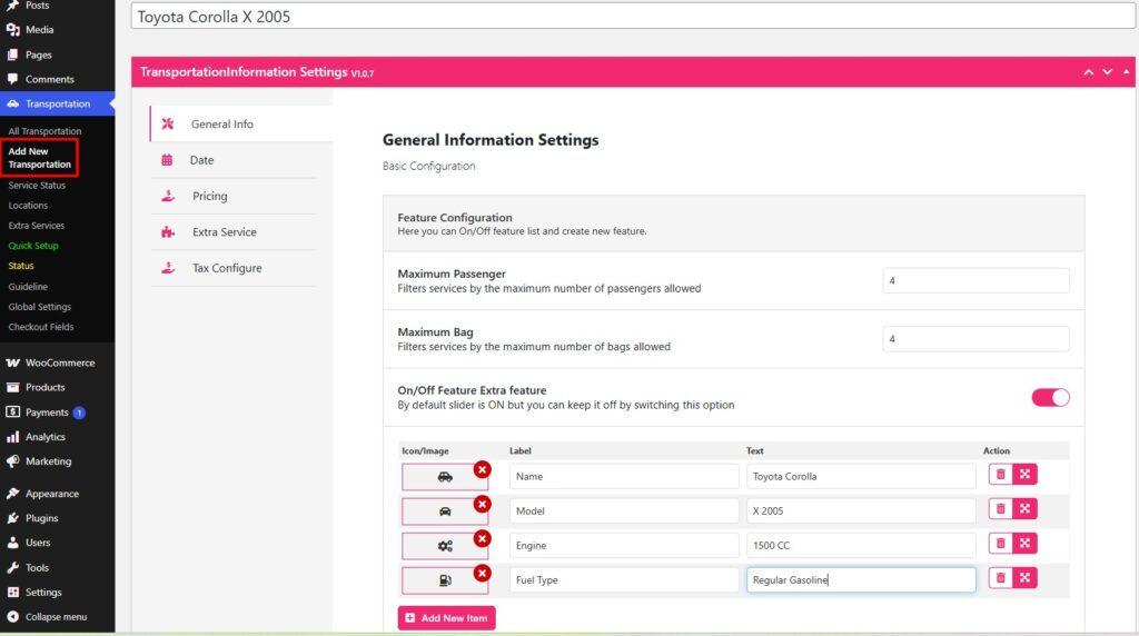 A Guide to Building a Taxi Cab Booking System In WordPress 7 A Guide to Building a Taxi Cab Booking System In WordPress 5