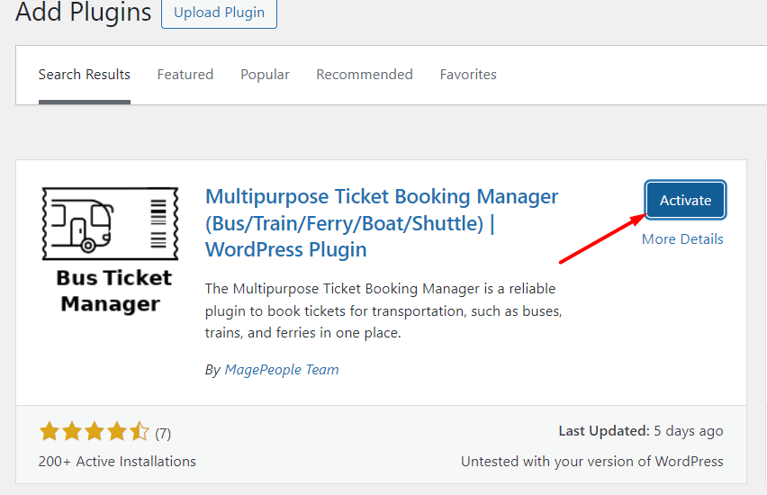 Create A Multipurpose Ticket Booking System for Bus, Train, Ferry, Boat, and Shuttle 12