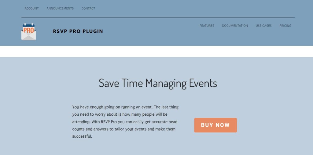 RSVP pro plugin