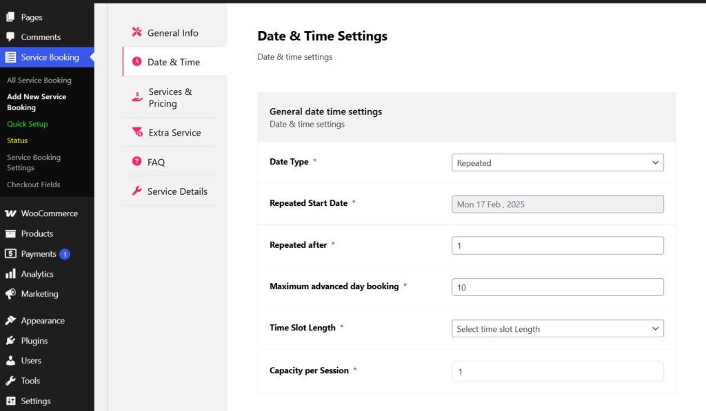 How To Create Cleaning Service Booking Using WordPress Plugin 7