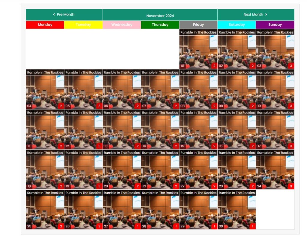 How to Add a Calendar in WooCommerce Event Management Website 61