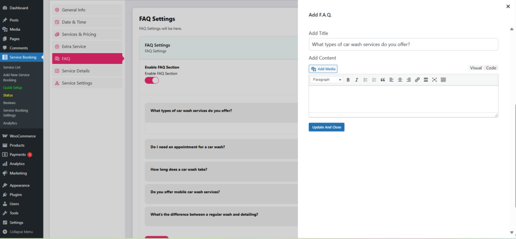 How to Create a Car Wash Appointment Booking System? 15