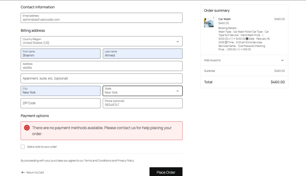 How to Create a Car Wash Appointment Booking System? 18