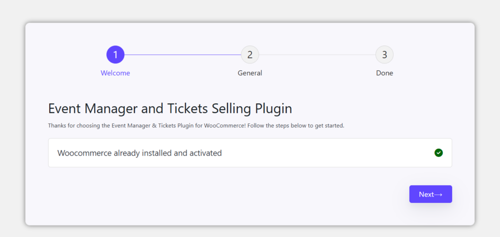 next step after wooocommerce