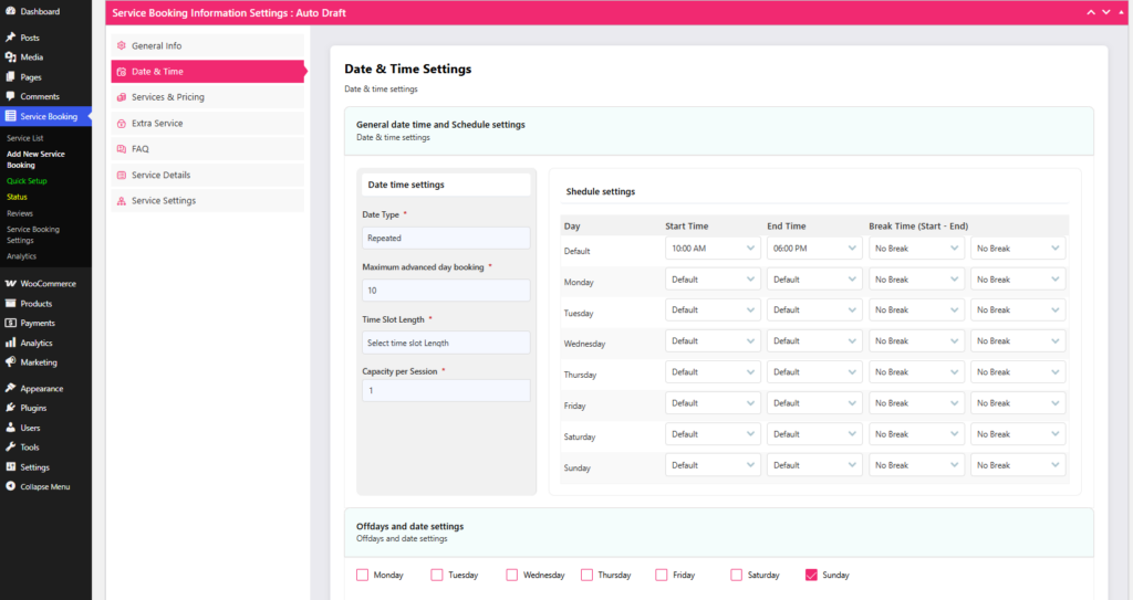 How To Create Cleaning Service Booking Using WordPress Plugin 9