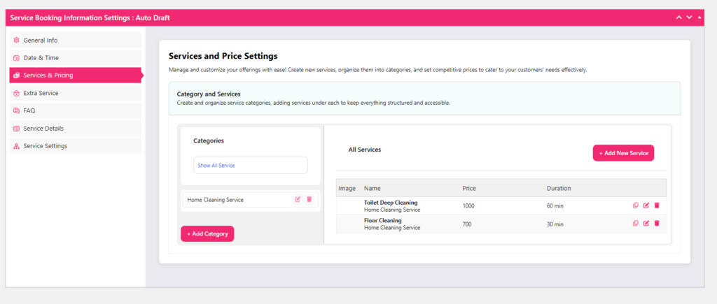How To Create Cleaning Service Booking Using WordPress Plugin 10
