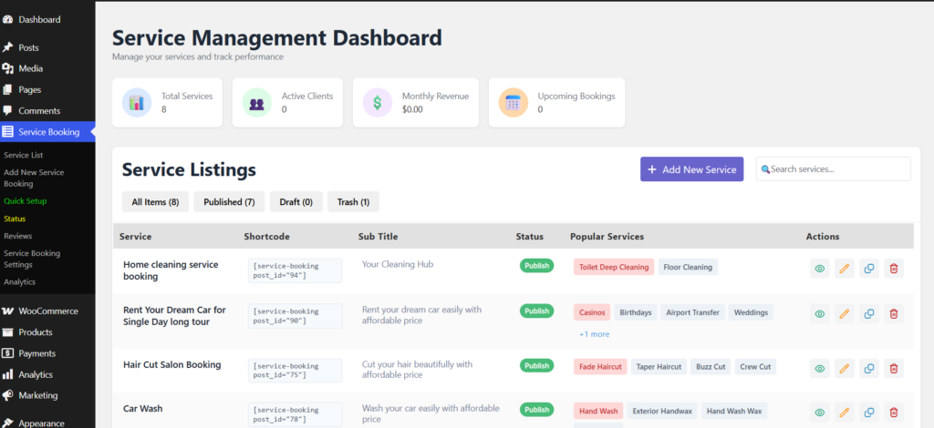 How To Create Cleaning Service Booking Using WordPress Plugin 12