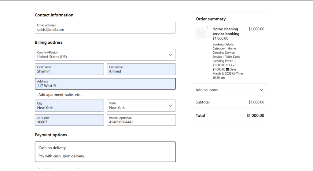 How To Create Cleaning Service Booking Using WordPress Plugin 21