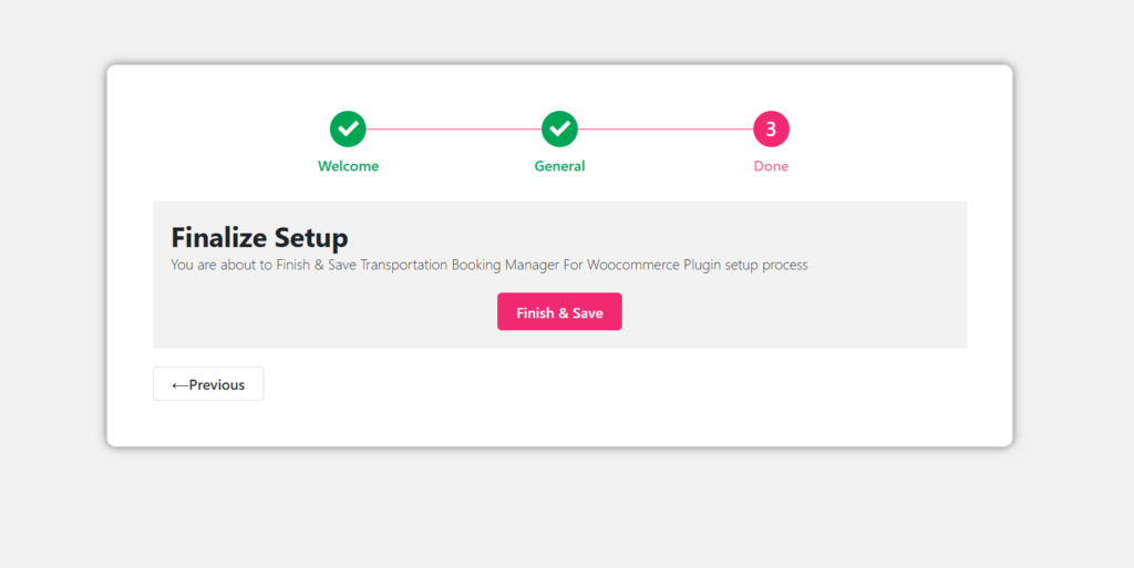 A Guide to Building a Taxi Cab Booking System In WordPress 4 finish setup