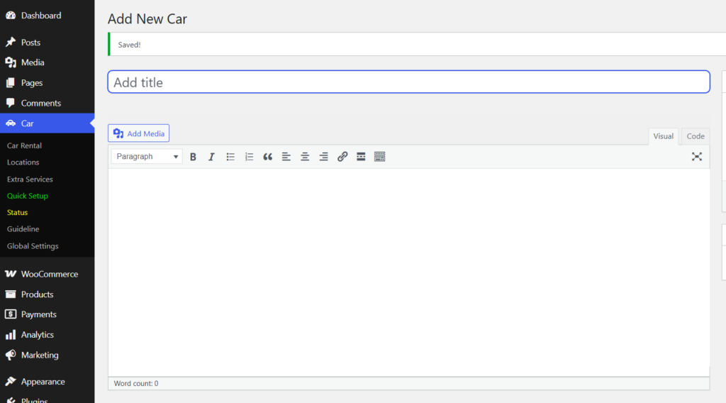 car details