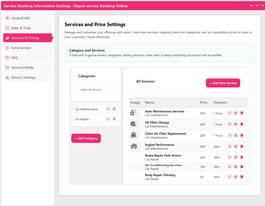 How to use WordPress Repair Service Booking plugin? 10