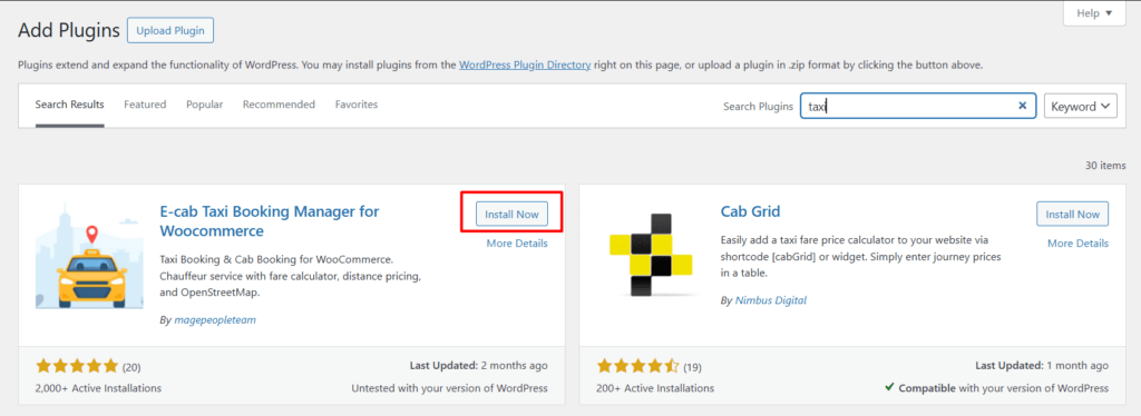 How to make a Taxi Booking Website in WordPress 1