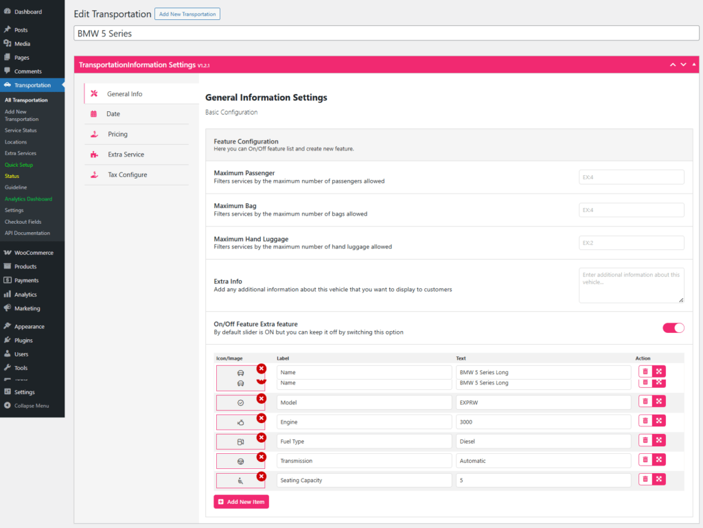 How to make a Taxi Booking Website in WordPress 15