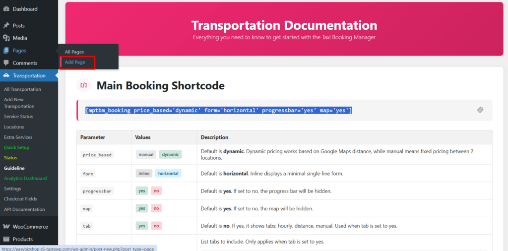 How to make a Taxi Booking Website in WordPress 19