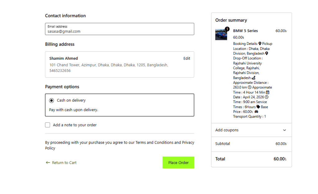 How to make a Taxi Booking Website in WordPress 27
