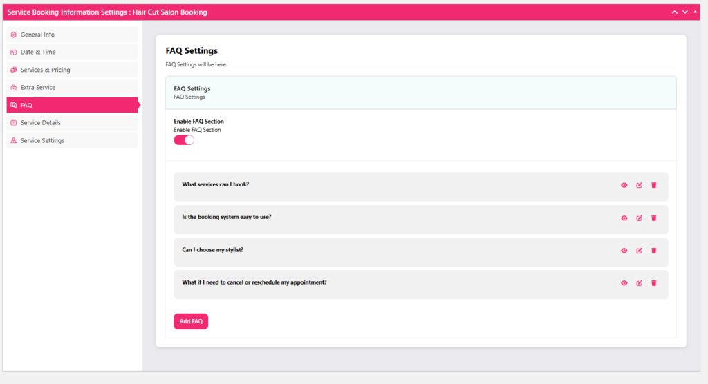 How to Make Salon website using WordPress Salon Booking Plugin 11