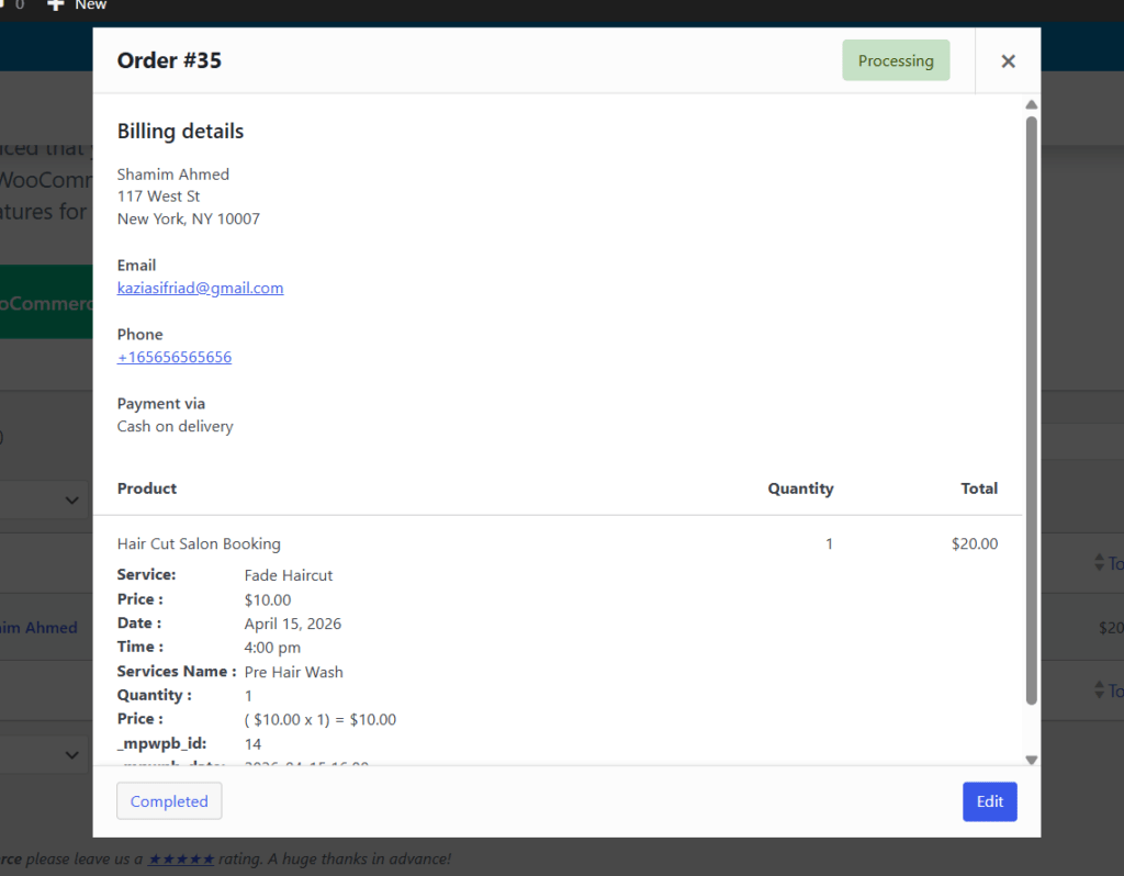 How to Make Salon website using WordPress Salon Booking Plugin 25