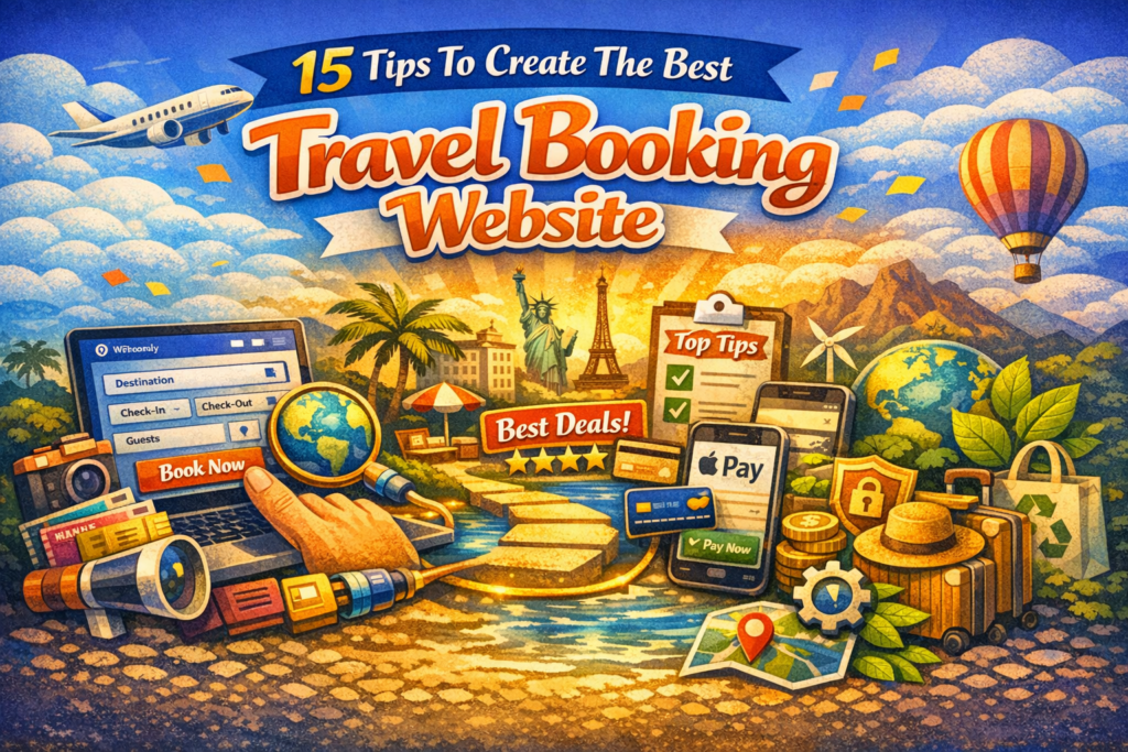 15 Tips To Create The Best Travel Booking Website