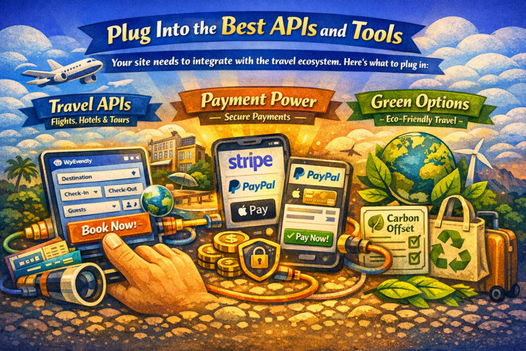 15 Tips To Create The Best Travel Booking Website 5 Plug Into the Best APIs and Tools