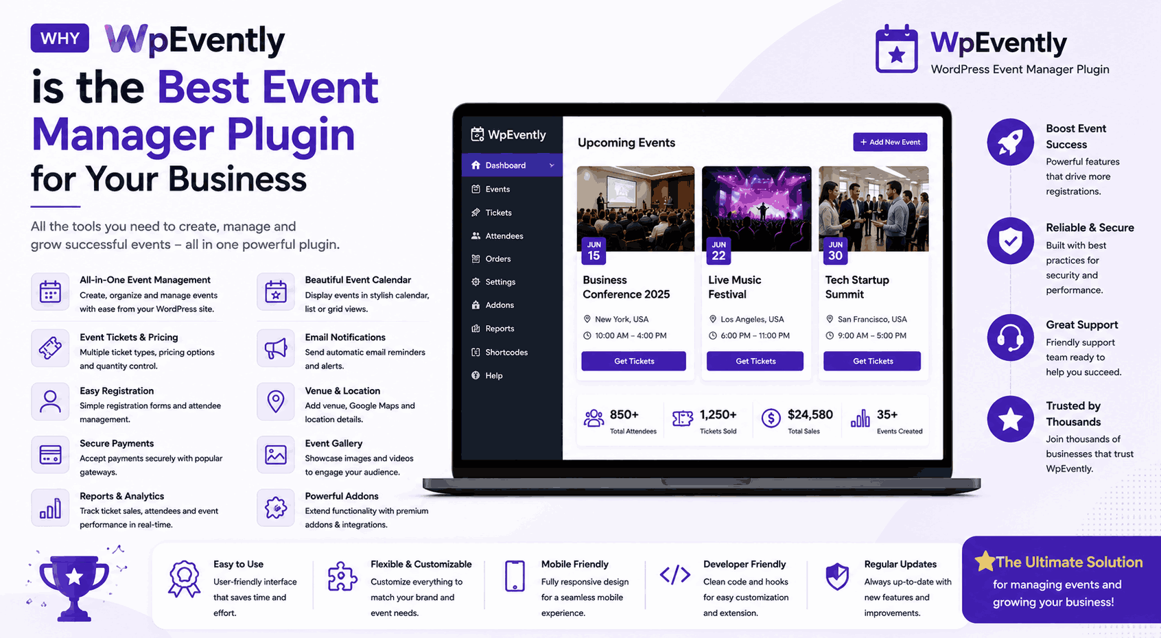 Why WpEvently is the Best Event Manager Plugin for Your Business