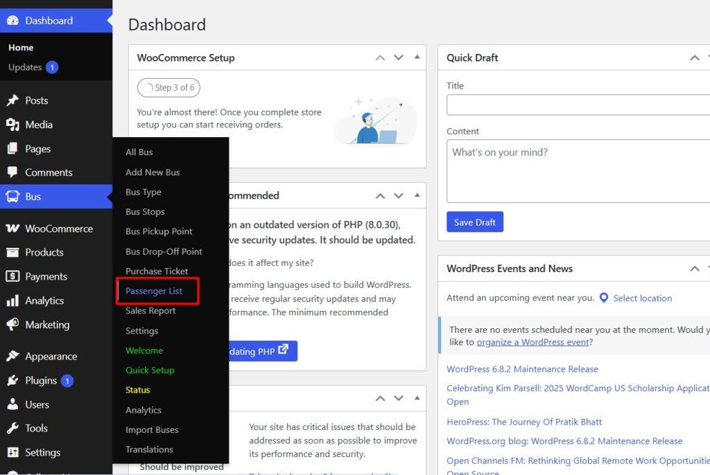 How to Add Bus Ticket QR Code to WordPress Using WpBusTicketly 14