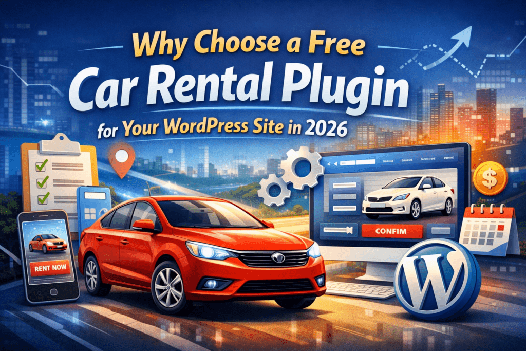 Why Choose a Free Car Rental Plugin for Your WordPress Site in 2026