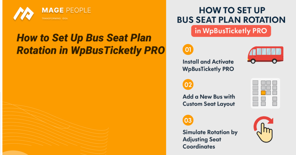 How to Set Up Bus Seat Plan Rotation in WpBusTicketly PRO
