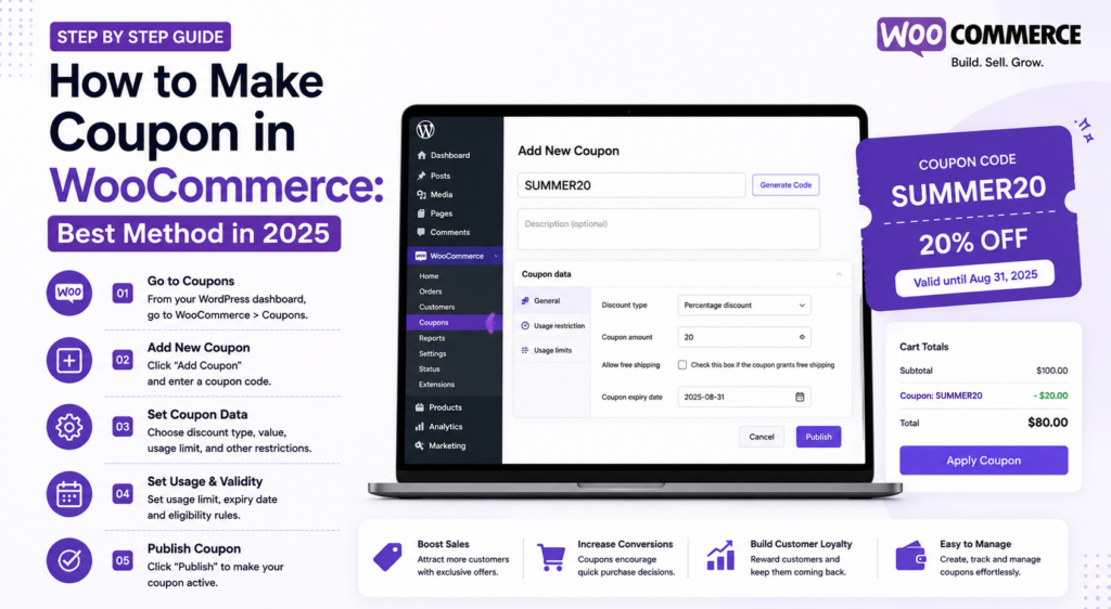 How to make coupon in WooCommerce​: Best method in 2025