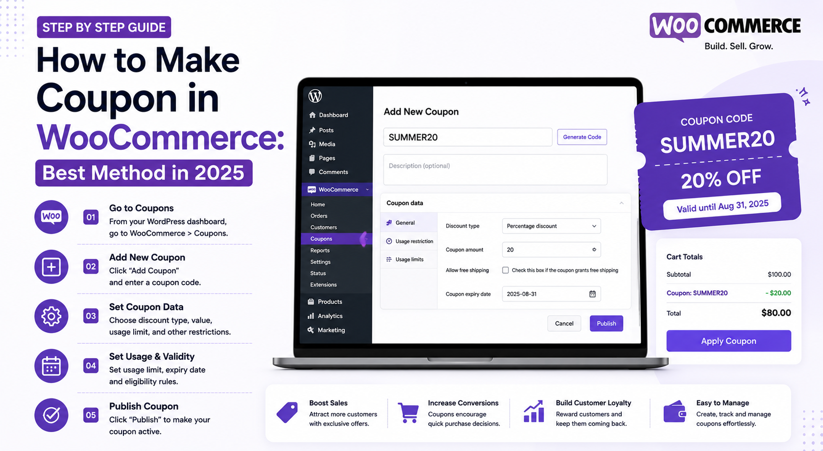 How to make coupon in WooCommerce​: Best method in 2025