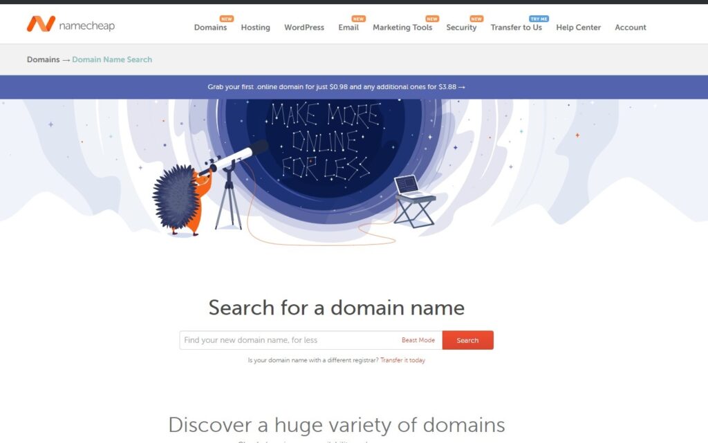 domain search