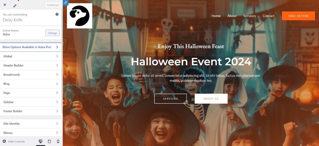 customize theme