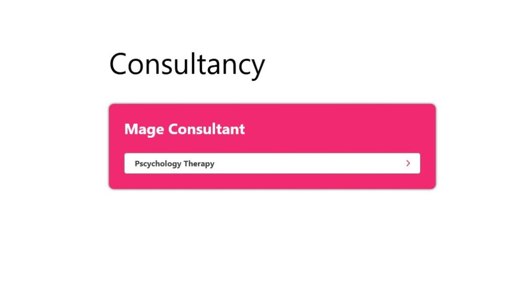 Front-end consultancy service