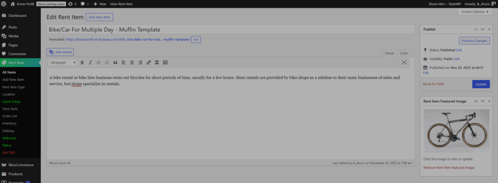 How to Add Multi-Day Price Saver Addon to Rental Business using WpRently 3