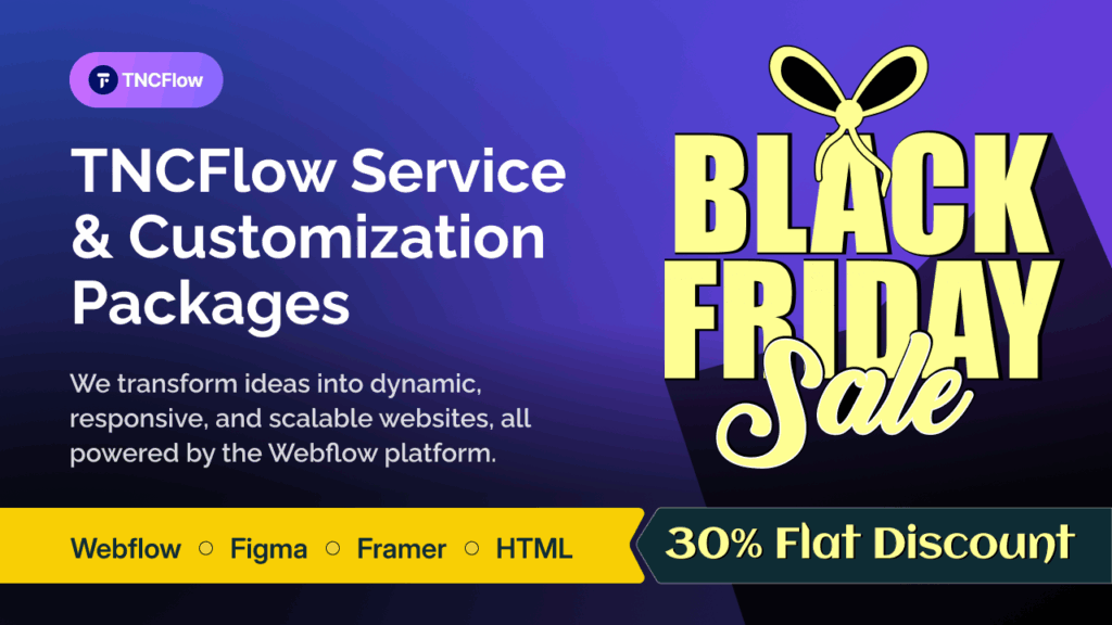 TNCFlow Service & Customization Packages