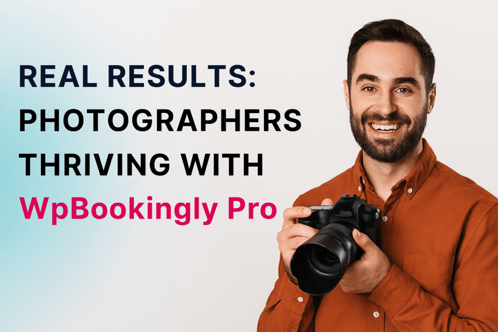 How Can Professional Photographers Get More Clients with Our Photographer Booking Plugin? 3