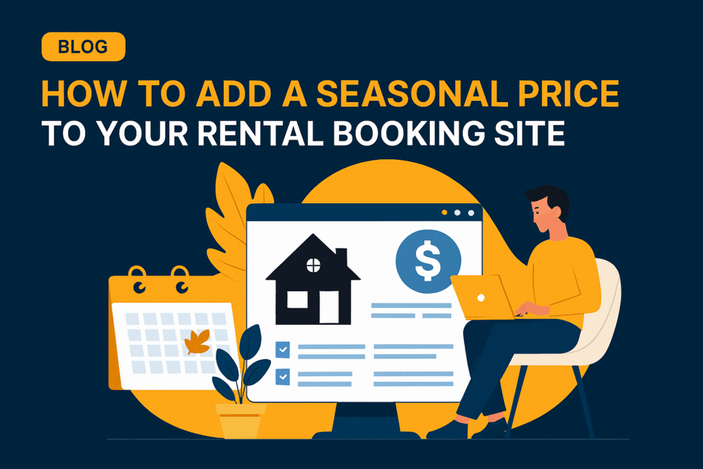 How to add a seasonal Price to your Rental Booking site