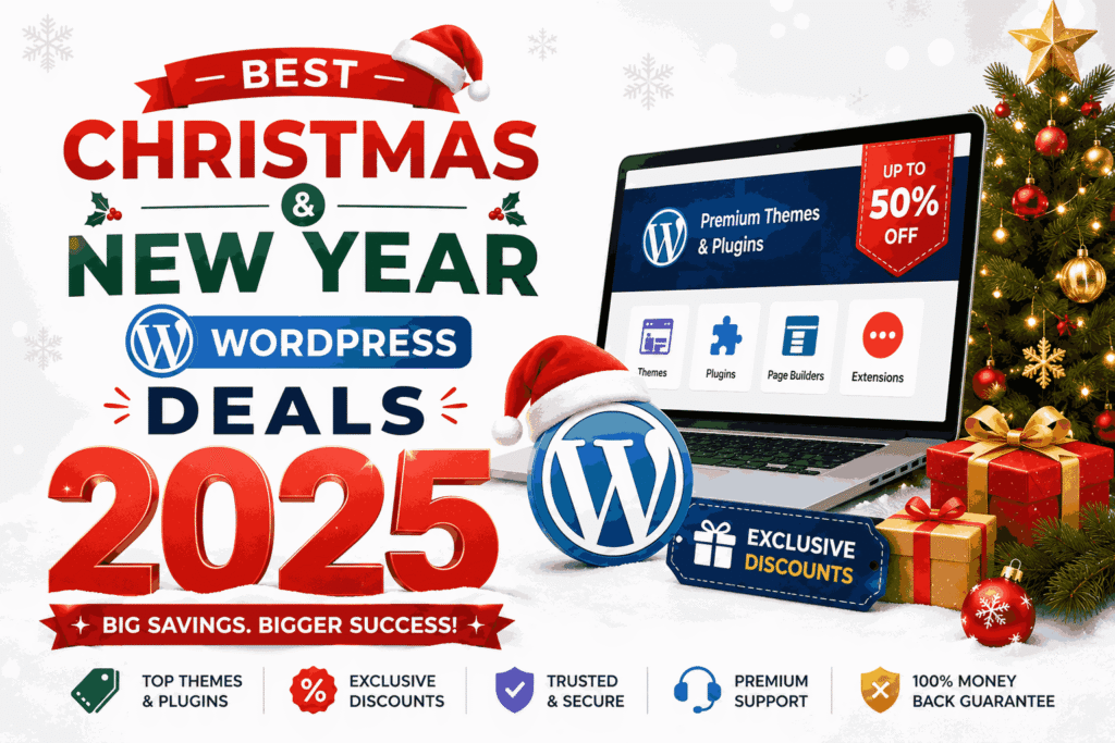 Best Christmas & New Year WordPress Deals 2026