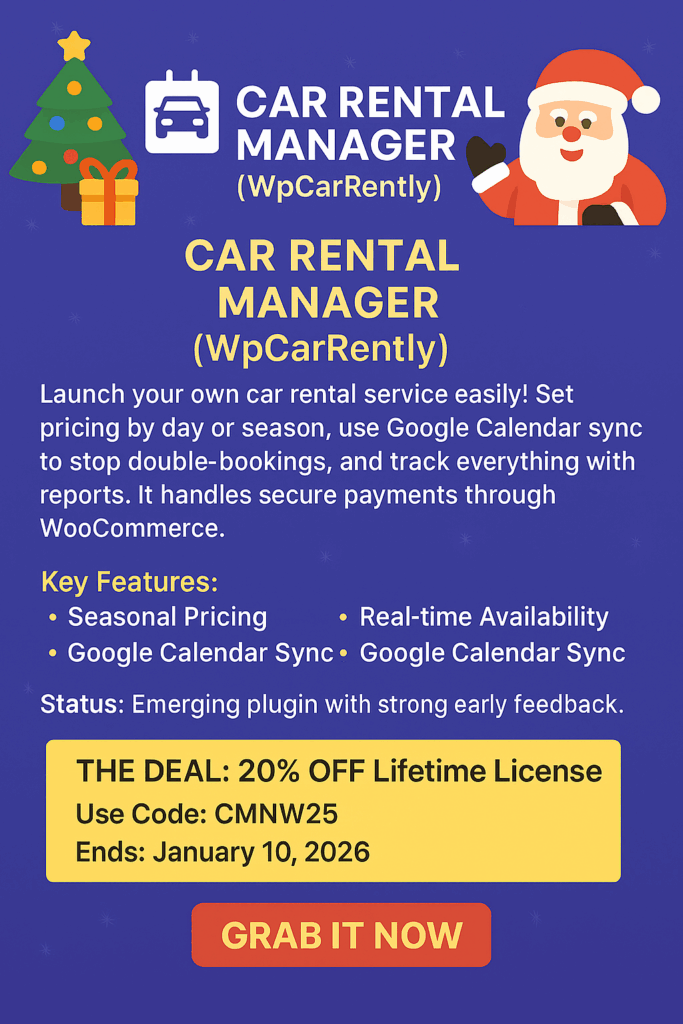 Christmas Car Rental